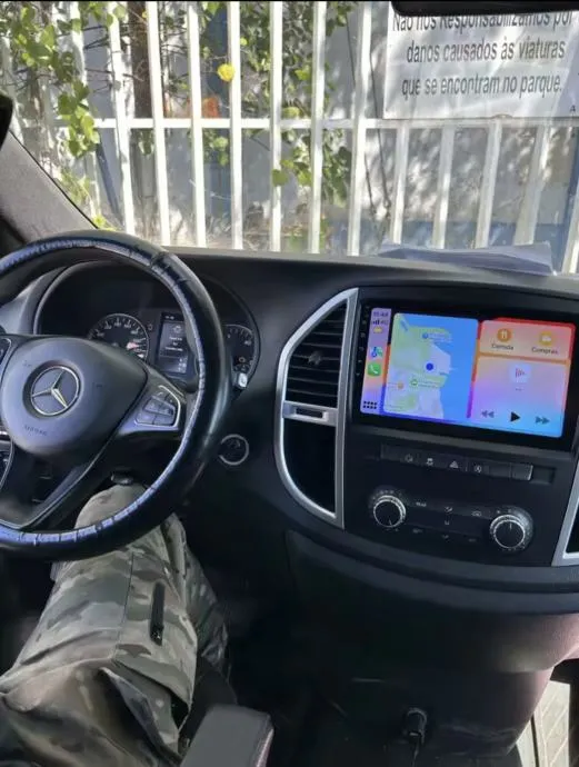 mercedes vito w447 originalna navigacija android multimedija kamera - slika 6