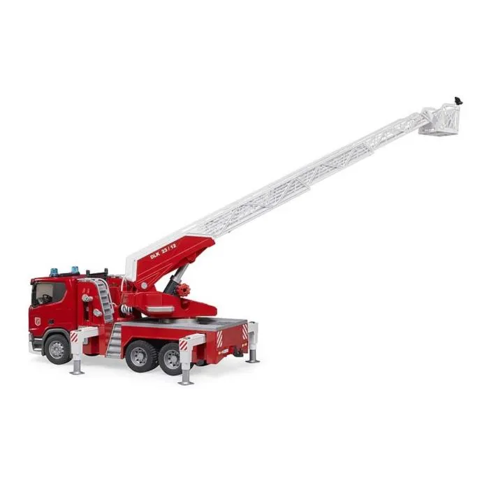 bruder vatrogasno vozilo scania super 560r s ljestvama, vodenom pumpom - slika 5