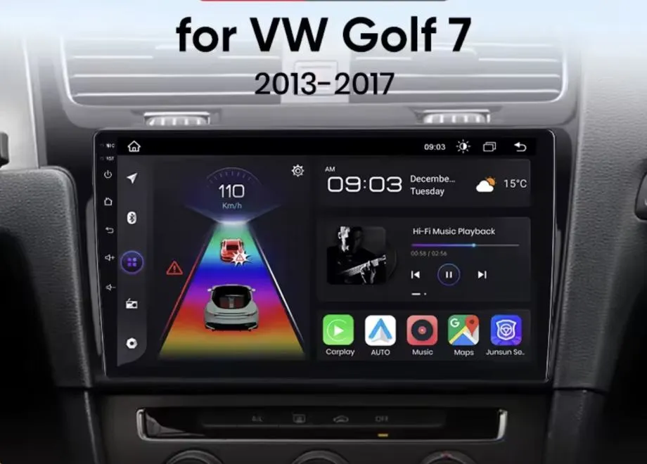vw golf mk7 2013 2014 2015 2016 2017 original android multimedija - slika 4