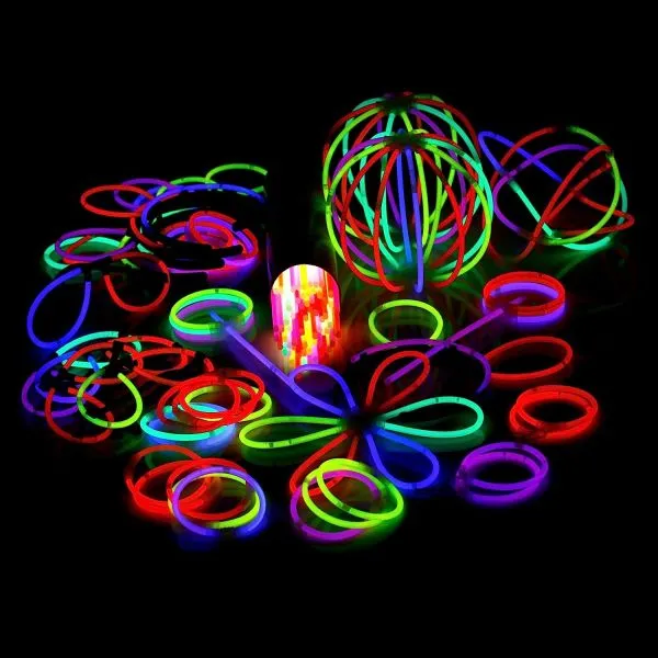 neon svjetleće narukvice/štapići - set 50 komada - slika 6