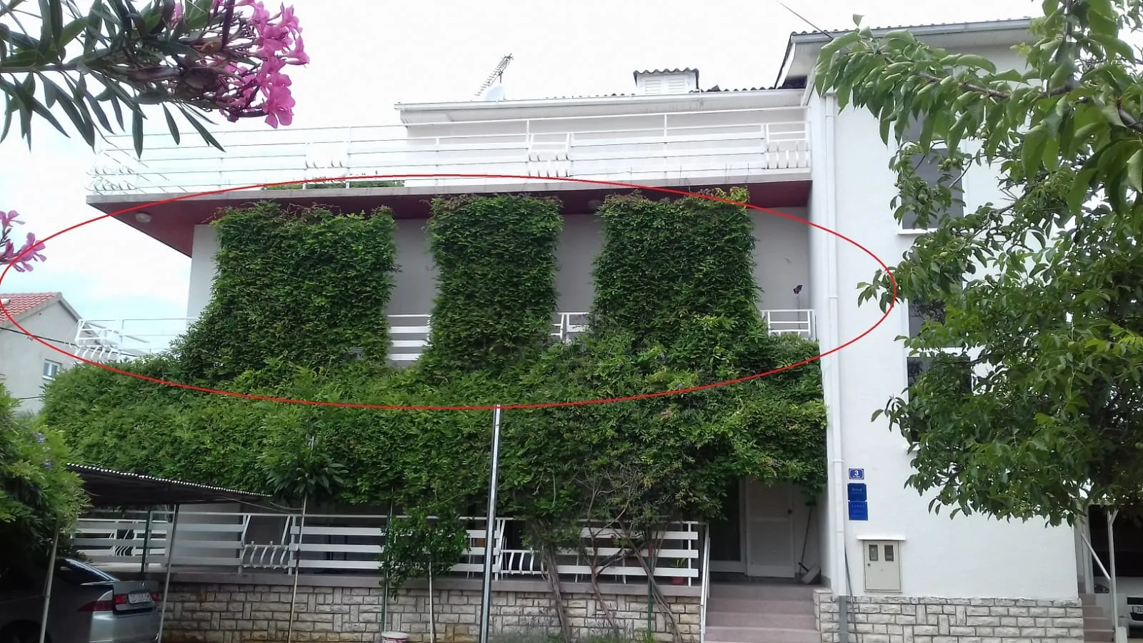App 4+1, Od 49 E, 100 M Od Betonske I Šljunčane Plaže, Veliki Balkon - Sukošan