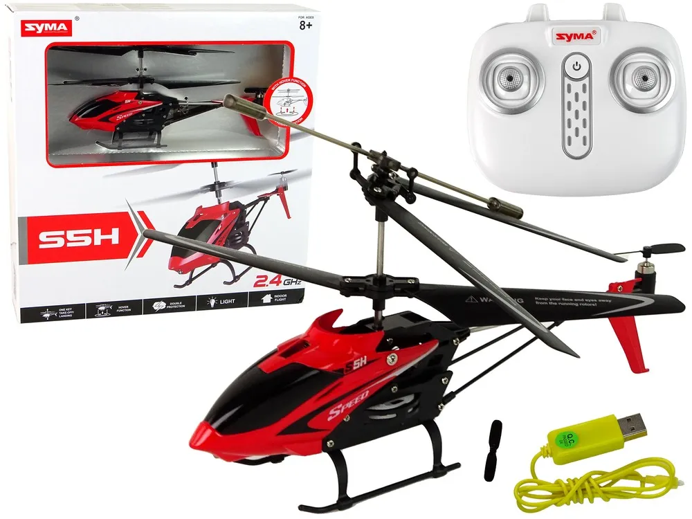 RC Helicopter S5H SYMA 2.4G Red - Mursko Središće
