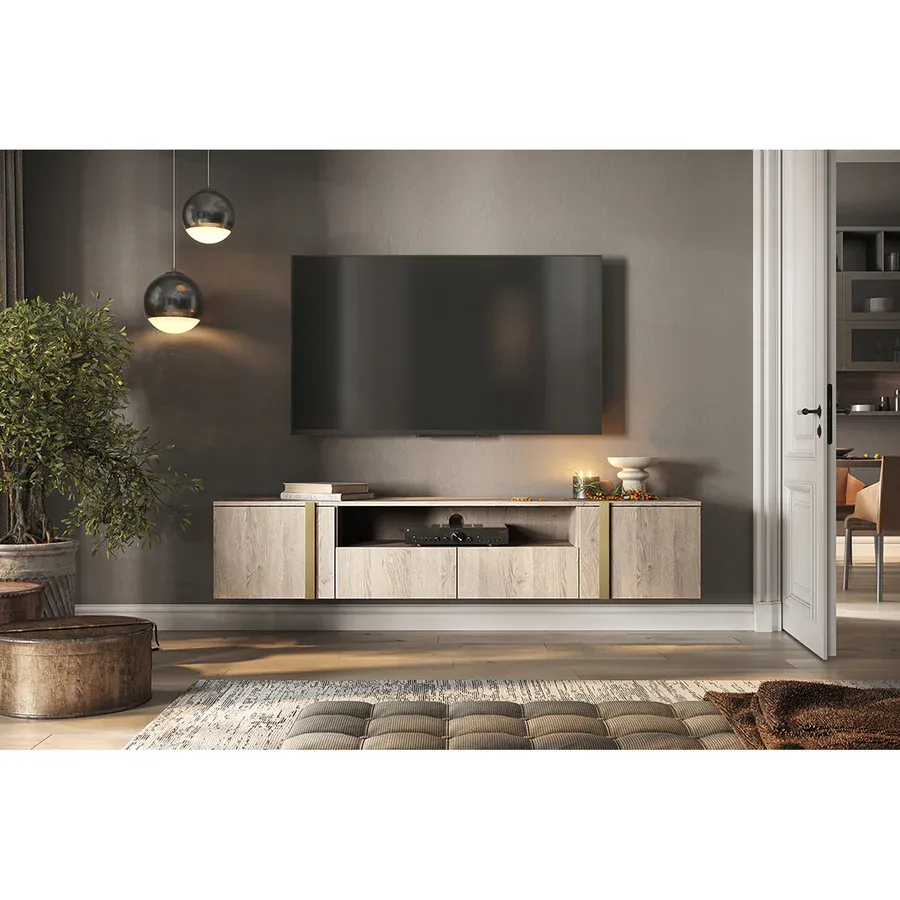 komoda verica 200cm, materijal: laminirana ploča - slika 6