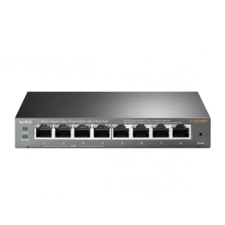 tp-link tl-sg108pe 8-portni gigabit stolni poe smart switch - slika 1