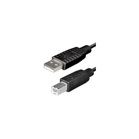 NaviaTec USB 2.0 A muški na B muški kabel, 3m, crni - Umag