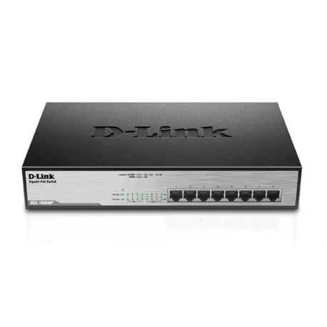 D-Link switch neupravljivi, DGS-1008MP - Umag