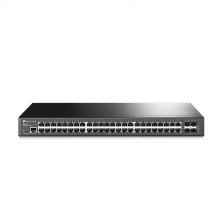 tp-link omada jetstream 48-port gigabit l2 smart preklopnik, 48×10/100/1000 rj45 ports, 4×sfp gigabit, 1u 19" rack-mount - slika 1