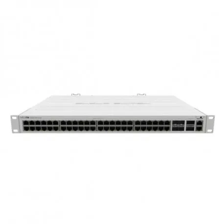 MikroTik ( CRS354-48G-4S 2Q RM) Cloud Router Switch with 48 x 1GbE RJ45 ports 4 x 10G SFP 2 x 40G QSFP ports ROS LVL5 - Umag