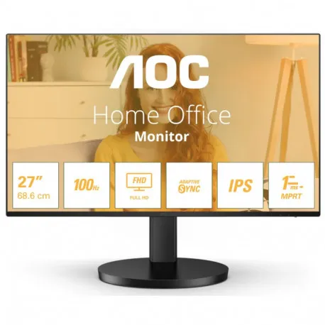 aoc led ips 27" 27b3ha2, vga, hdmi, zvuč., 100hz - slika 1