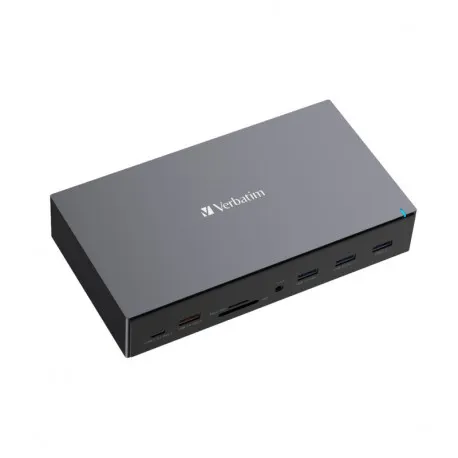 verbatim cds-17 portni usb-c pro docking station hdmi do 8k | 2 x hdmi do 4k | 2 x dp | rj45 | usb-a 3.2 | 2 x usb-a 3.0 | 2 - slika 1