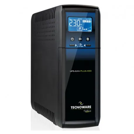 ups exa plus 1100 uninterruptible power supply exa plus 1100, power 1100 va, designed for game pc and console, high silence, - slika 1