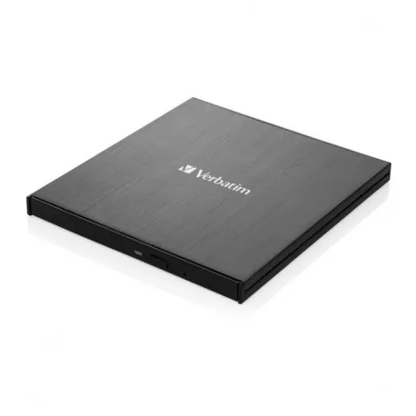 Verbatim CD/DVD Slimline vanjski snimač, M-Disc kompatibilan, USB3.2/USB-C, crni - Umag