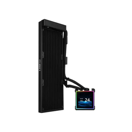 aio liquid cooler lian li hydroshift ii lcd-s 360n fanlessn - slika 1