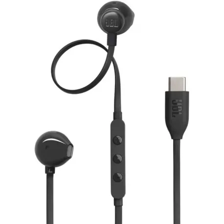 jbl tune 305c, usb-c, in-ear slušalice, crne - slika 1