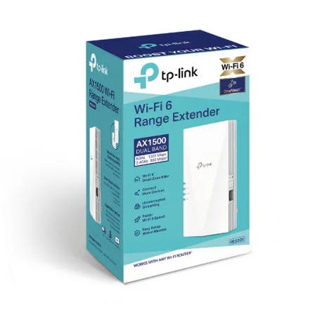 TP-Link RE500X,AX1500 Wi-Fi 6 Range Extender - Umag