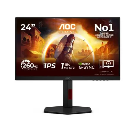 AOC LCD 23,8" Fast IPS, 1ms, 260Hz - Umag