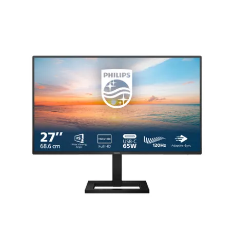 Philips 27" 27E1N1300AE/00 FHD (1920x1080) IPS, 120Hz, 4ms, 300 cd/m2, 1500:1, HDMI/USB-C (DP Alt), 2×USB-A, HAS, zvučnici - Umag