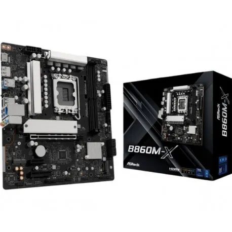 asrock intel lga1851 b860m-x - slika 1