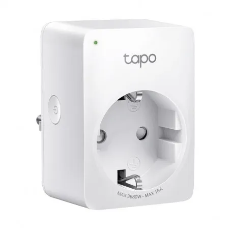 TP-Link Tapo Smart WiFi Plug Matter Standard, 2.4GHz, 802.11b/g/n, BT4.2, Tapo app, kontrola potrošnje energije, Timer/Schedu - Umag