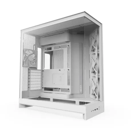 NZXT H9 Flow 2025, bijelo bez napajanja, ATX - Umag