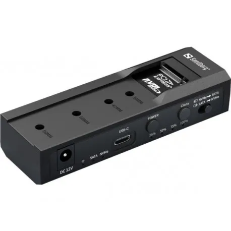 Sandberg USB 3.2 Cloner Dock for M2 NVMe SATA - Umag