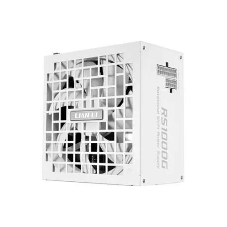 napajalnik atx lian li rs 1000w, 80 plus gold, 12v-2×6, modularen, bel - slika 1