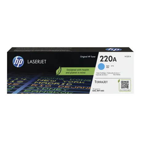 hp 220a cyan original laserjet toner - slika 1