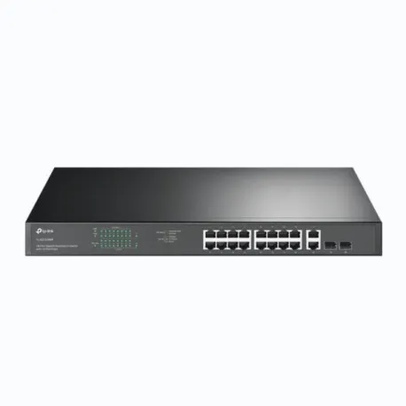 TP-Link 18-Port Gigabit Rackmount PoE Switch with 16 PoE 2 x Combo - Umag