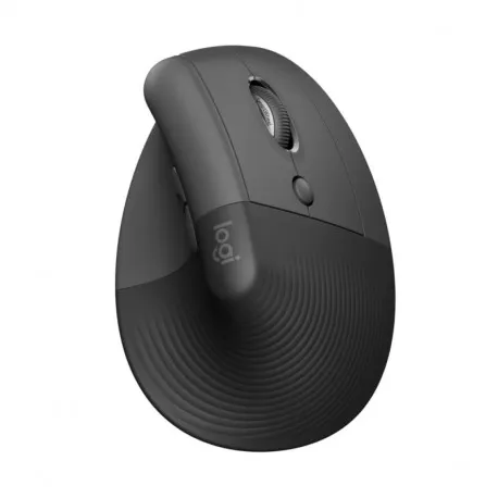 Logitech Lift bežični vertikalni ergonomski miš, USB, sivi (910-006473) - Umag