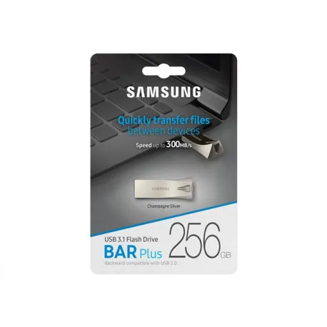 SAMSUNG BAR PLUS 256GB Champagne Silver - Umag