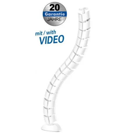 transmedia flexible cable management, white - slika 1