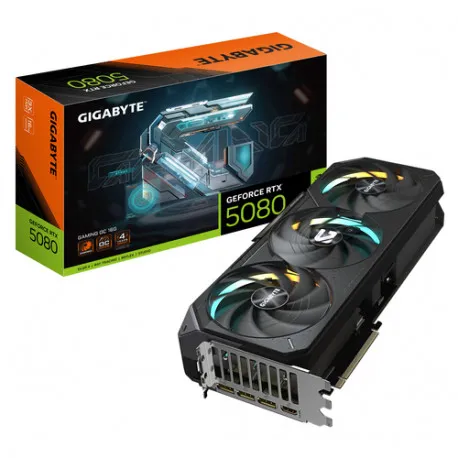 gigabyte geforce rtx 5080 gaming oc 16g nvidia 16 gb gddr7 - slika 1