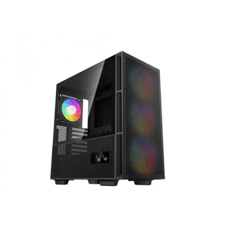 DeepCool CH560 Digital, E-ATX, ARGB, LCD, kaljeno staklo - Umag