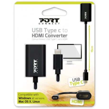 Port adapter USB-C M u HDMI F - Umag