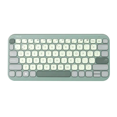 asus kw100, bežična tipkovnica, zelena - slika 1