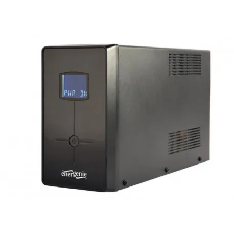 Gembird UPS with USB and LCD display, 2000 VA, black - Umag