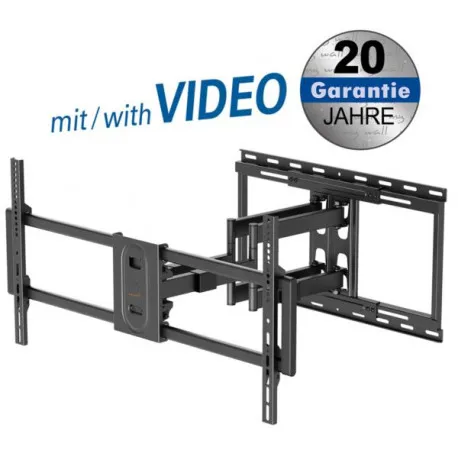 transmedia swivel tv wall mount, 43" - 100", up to 80kg - slika 1
