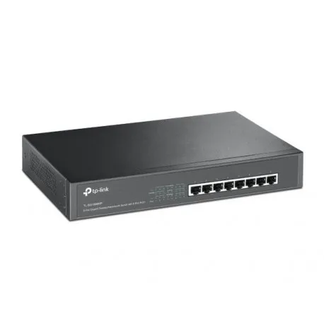 TP-Link 8-Port Gigabit Desktop Rackmount Switch with 8-Port PoE - Umag