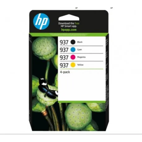 SUP INK HP 6C400NE no.937 4-Pack - Umag