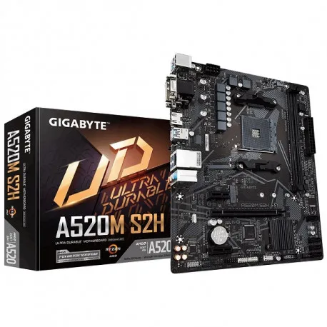 Gigabyte GA-A520M-S2H,AM4,S3, U3, mATX - Umag