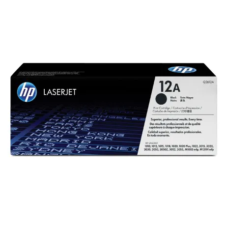toner hp q2612a lj1010 black 12a 2k - slika 1
