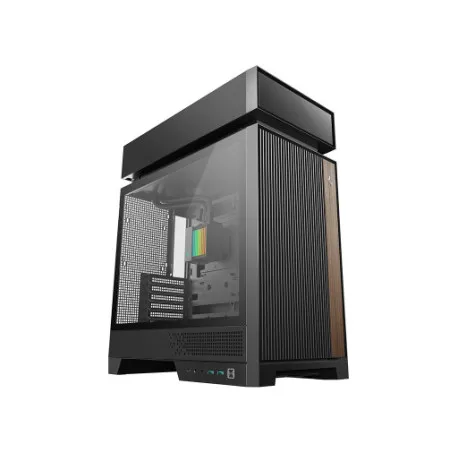računalniško ohišje deepcool cl6600, aio 360mm, atx, midi-tower, argb, kaljeno steklo, črno - slika 1