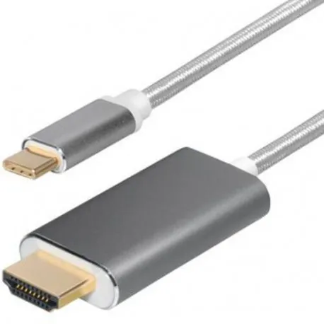 Transmedia USB type C plug - HDMI plug 1,5m - Umag