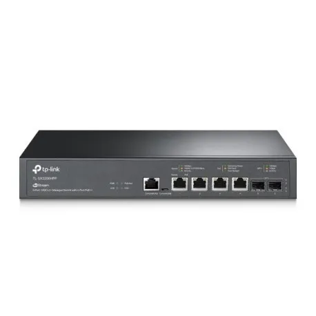 TP-Link JetStream 6-Port 10GE L2 Managed Switch with 4-Port PoE - Umag
