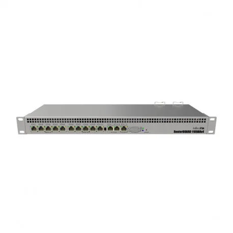 mikrotik routerboard rb1100ahx4, annapurna alpine al21400 cortex a15 cpu (4-cores, 1.4ghz/core), 1gb ram, 13xgbit lan, router - slika 1