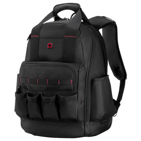Wenger ruksak Tool Backpack Advanced sa pretincom za alat (bez alata) i prijenosnik do 16, crni - Umag