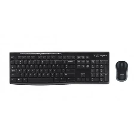 logitech mk270, keyboard mouse, wireless, hr - slika 1