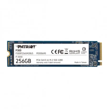 patriot ssd p300 r1700/w1100, 256gb, m.2 nvme - slika 1