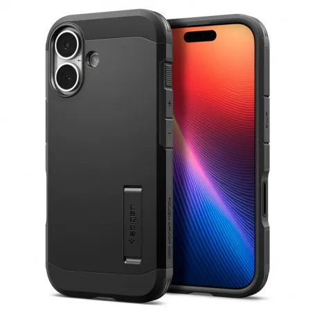 spigen tough armor t magsafe, black - iphone 17 - slika 1
