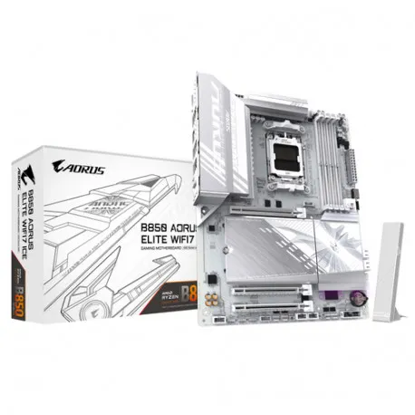 gigabyte b850 aorus elite wifi7 ice - slika 1